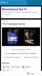 Mobile Screenshot of bloodstonescifi.com